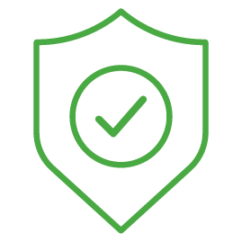 shield with checkmark icon