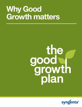 The Good Growth Plan Brochure